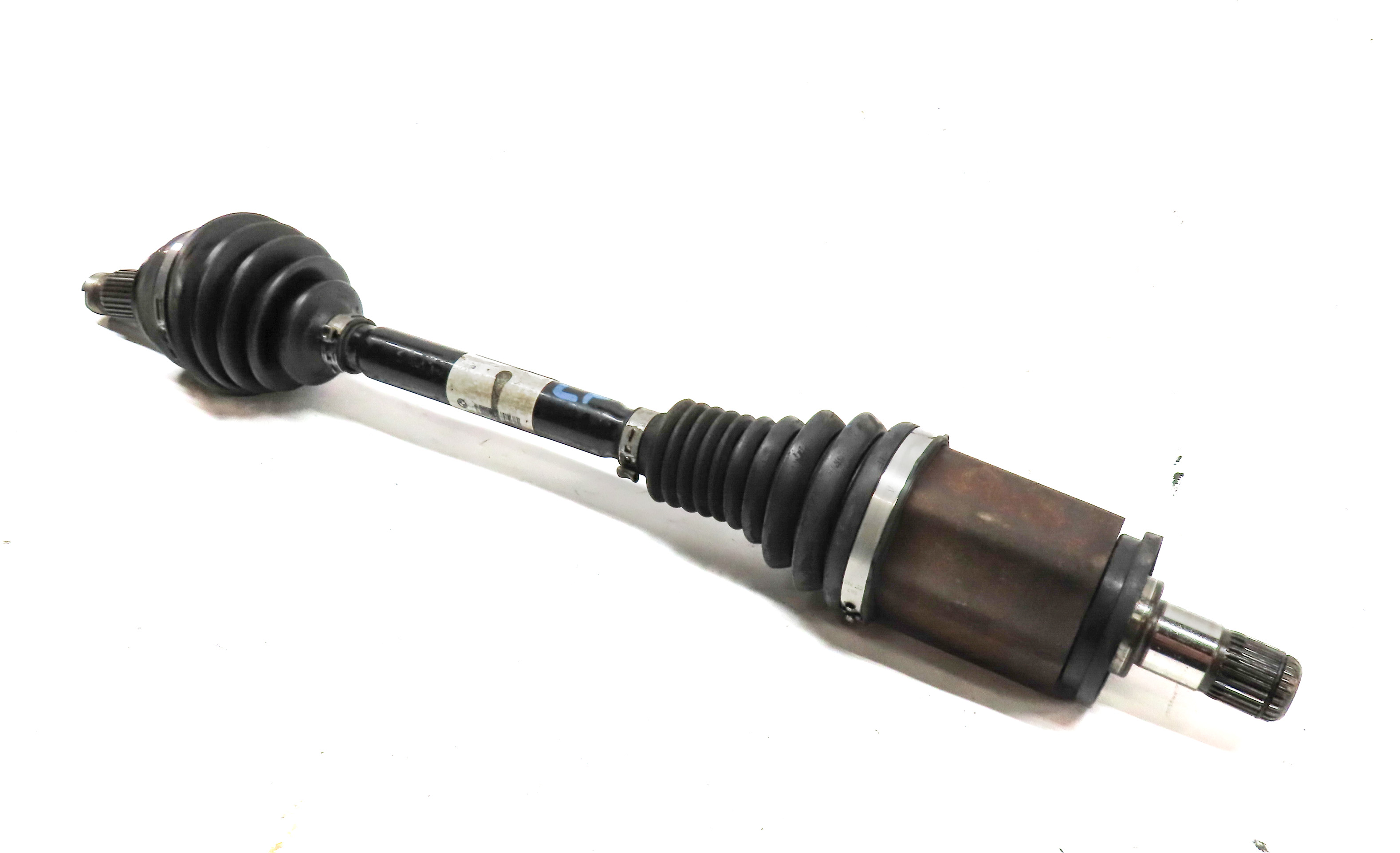 2014-2019 BMW X5 X6 (F15 F16) 2.0L / 3.0L FRONT LEFT DRIVER CV AXLE SHAFT — exact item pictured